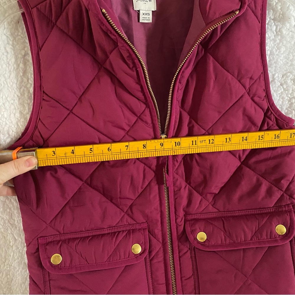 Pink J.Crew vest size XXS - Picture 7 of 7